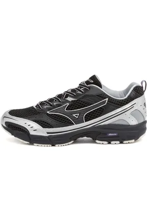 Mizuno Sko, Herre, Flerfarvet, 43 EU, Sort Sølv Lilla Stil D1Ga251501