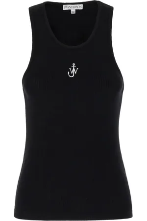 J.W.Anderson Top, Dame, Sort, XS, Uld, Stilfuld TOP til et trendy look