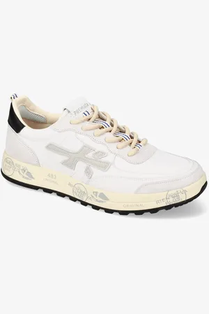 Premiata Sko, Herre, Hvid, 41 EU, Uld, Stilfulde Sko Model Nous 7233