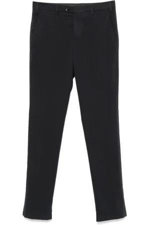 CANALI Bukser, Herre, Sort, 4XL, Midnight Blue Chino Bukser
