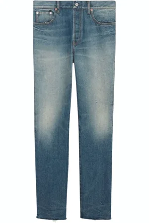 Gucci Jeans, Dame, Blå, W33, Bomuld, 54 Jeans