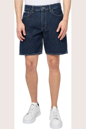 Guess Shorts, Herre, Blå, W30, Denim, Blå Denim Shorts Regular Fit