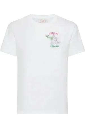 MC2 SAINT BARTH Top, Dame, Hvid, XS, Bomuld, Bomuld T-shirt