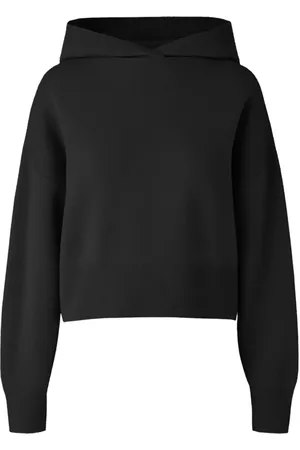 Canada Goose Sweathshirts & Hoodies, Dame, Sort, M, Uld, Sort Uld Holton Hoody Jakke