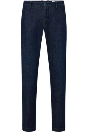 Jacob Cohen Jeans, Herre, Blå, W38, Bomuld, Blå Slim Chino Jeans Aw23