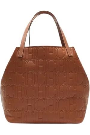 Carolina Herrera Taske, Dame, Brun, ONE SIZE, Uld, Matryoshka M Tatuado Håndtaske