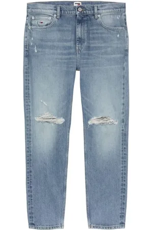 Tommy Hilfiger Jeans, Herre, Blå, W30, Denim, Klassiske Denim Jeans til Hverdagsbrug