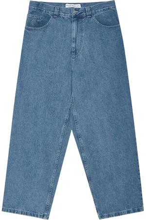 Polar Jeans, Herre, Blå, XS, Uld, Mid Big Boy Jeans
