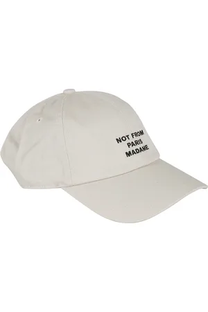 Drôle de Monsieur Tilbehør, Herre, Hvid, ONE SIZE, Slogan Kasket