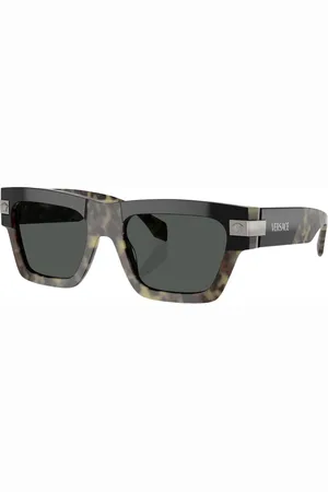 VERSACE Tilbehør, unisex, Flerfarvet, 52 MM, Uld, Stilfulde solbriller med unikt design