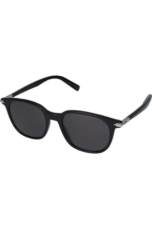 Dior Tilbehør, Herre, Sort, 52 MM, Uld, Stilfulde sorte solbriller til mænd