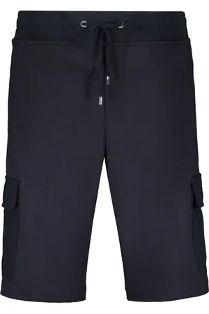 MOORER Shorts, Herre, Blå, L, Cargo Bermuda Shorts med lommer