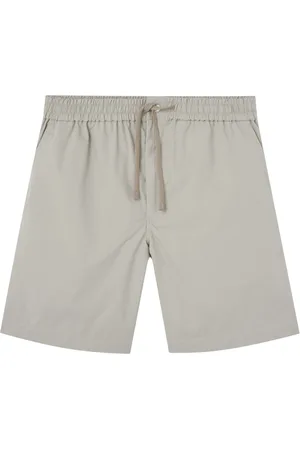 Maison Kitsuné Shorts, Herre, Grå, 3XS, Elastiske Bermuda Shorts