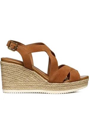Geox Sko, Dame, Brun, 39 EU, Lysbrun Avenue Mix Sko