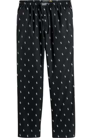 Ralph Lauren Bukser, Herre, Sort, XL, Sort Multilogo Pj Bukser