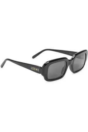 Loewe Tilbehør, unisex, Sort, ONE SIZE, Slim Rektangulære Solbriller