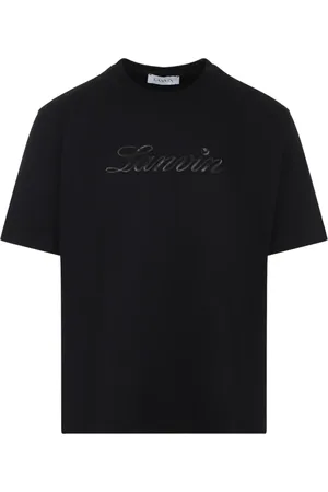 Lanvin Top, Herre, Sort, S, Denim, Denim Logo T-shirt