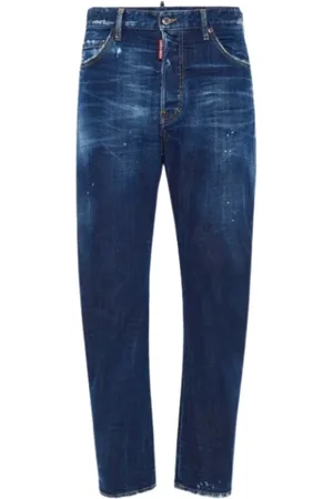 Dsquared2 Jeans, Herre, Blå, S, Denim, Blå Denim Jeans Bro