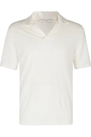 FILIPPO DE LAURENTIIS Top, Herre, , L, Linned, Linned Stretch Skipper Skjorte