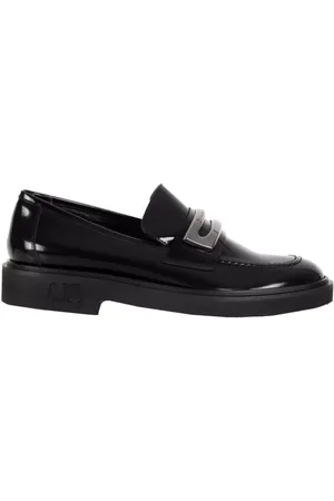 Casadei Sko, Dame, Sort, 38 EU, Sorte lakloafers
