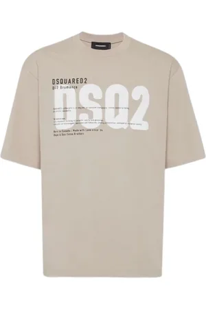 Dsquared2 Top, Herre, , XL, Bomuld, Kortærmet Logo Print T-shirt
