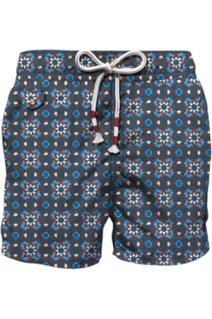 MC2 SAINT BARTH Badetøj, Herre, Blå, M, Herre Strand Shorts Micro Deco