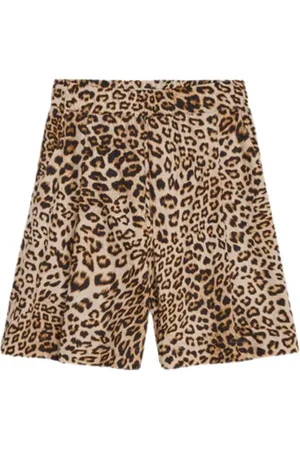 A PAPER KID Shorts, Dame, Brun, L, Bomuld, Bomuldskvinde Shorts