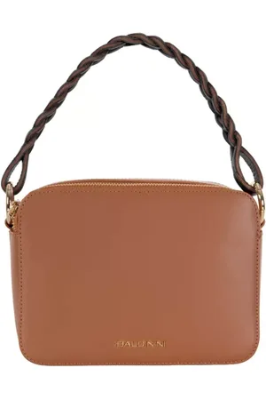 BALDININI Taske, Dame, Brun, ONE SIZE, Læder, Brun lædertaske