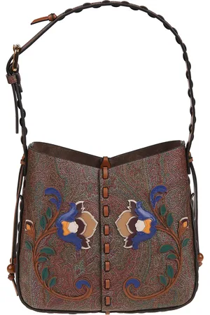 Etro Taske, Dame, Brun, ONE SIZE, Uld, Stilfuld Crossbody Taske