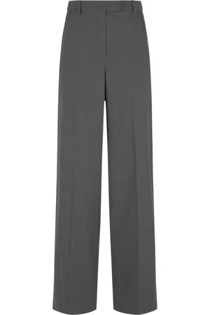 VALENTINO Bukser, Dame, Grå, M, Uld, Aktive Gabardine Bukser
