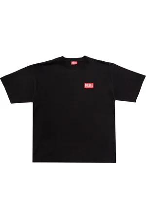 Diesel Top, Herre, Sort, L, Sort T-Boxt Lab T-Shirt