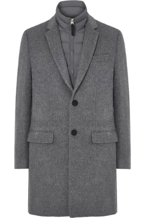 Mackage Frakke, Herre, Grå, 2XS, Uld, 3-i-1 Uldfrakke
