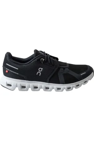 On Running Sport, Dame, Sort, 42 EU, Polyester, Cloud 6 Sort Hvid Dame Sneakers