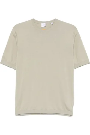 Aspesi Top, Herre, Grå, M, Uld, Stilfulde Sweaters Kollektion