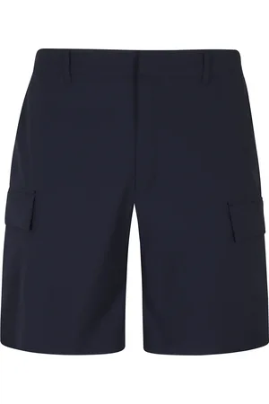 K-Way Shorts, Herre, Blå, M, Polyester, Blå Tekniske Bermuda Shorts