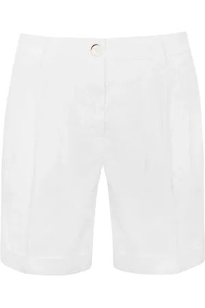 RE-HASH Shorts, Dame, Hvid, W32, Bomuld, Hvide Bermuda Shorts