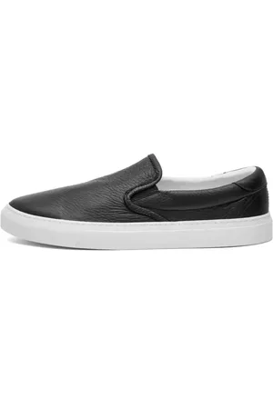 Diemme Sko, Herre, Sort, 41 EU, Læder, Sort Nappa Læder Slip-On Sneakers