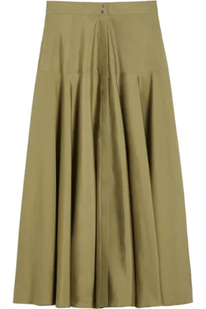 Max Mara Nederdel, Dame, Grøn, S, Elegant Oxiria Nederdele Kollektion