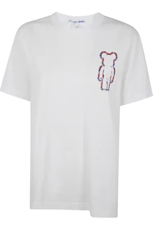 Comme des Garçons Top, Herre, Hvid, M, Strik T-shirt til mænd