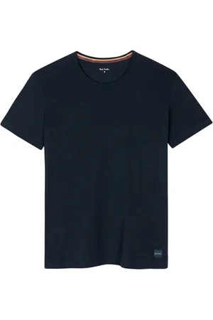 Paul Smith Top, Herre, Blå, S, Bomuld, Blå Bomuld Lounge T-shirt