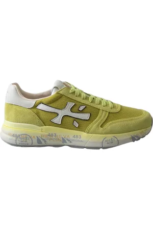 Premiata Sko, Herre, Grøn, 45 EU, Uld, Grønne Mick Sneakers til Mænd