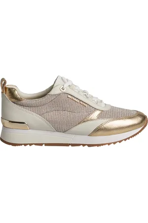 Michael Kors Sko, Dame, , 41 1/2 EU, Uld, Luksus Lavskårne Sneakers med Kædemesh