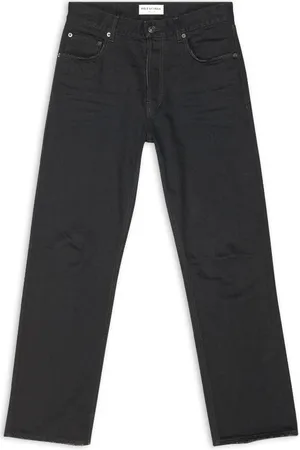 Balenciaga Jeans, Dame, Sort, W26, Denim, Japansk Denim Unisex Slim Fit Jeans