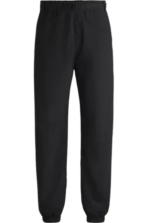 HUGO BOSS Bukser, Herre, Sort, M, Sorte bukser med elastisk bund