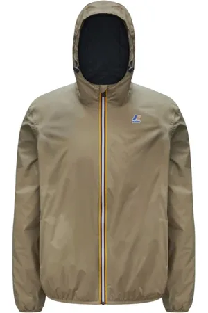 K-Way Jakke, Dame, Brun, L, Nylon, Varm Claude 3.0 Kort Jakke