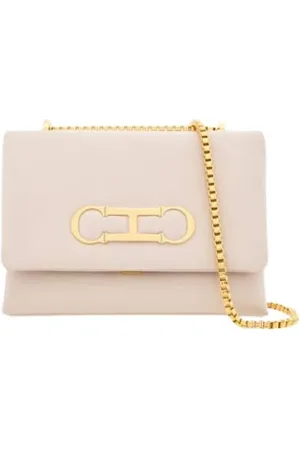 Carolina Herrera Taske, Dame, , ONE SIZE, Bomuld, Blød Magnolia Insignia Crossbody Taske