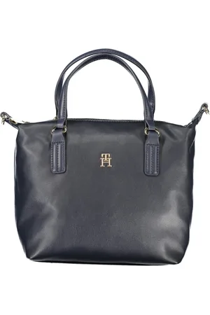 Tommy Hilfiger Taske, Dame, Blå, ONE SIZE, Uld, Tasker og Tilbehør