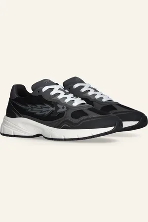 ENTERPRISE JAPAN Sko, Herre, Sort, 45 EU, Raket Sneaker Sort Grå