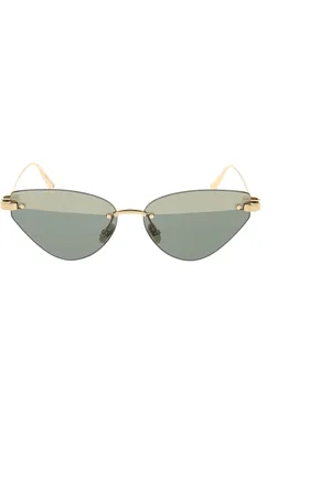 Dior Tilbehør, Dame, Gul, ONE SIZE, Uld, Stilfulde solbriller med tidløst design