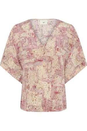 Heartmade Bluser & Skjorter, Dame, Flerfarvet, XS, Orchid Hush Top til Kvinder